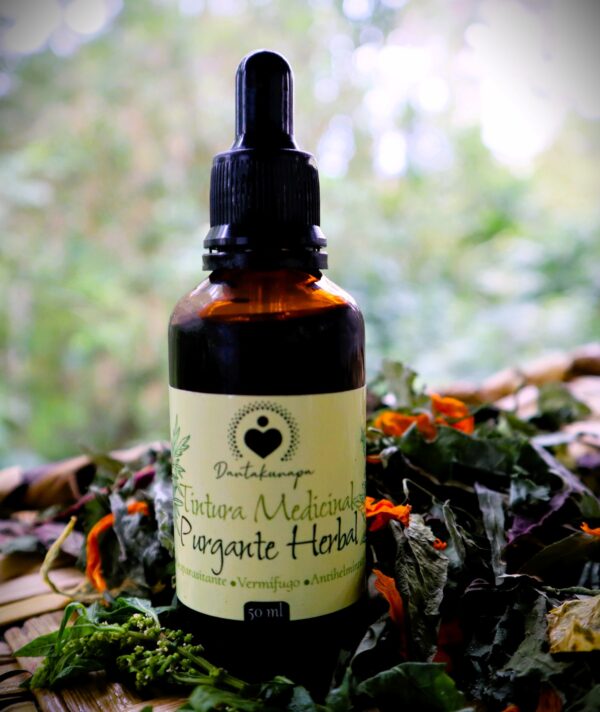 Tintura medicinal- Purgante herbal